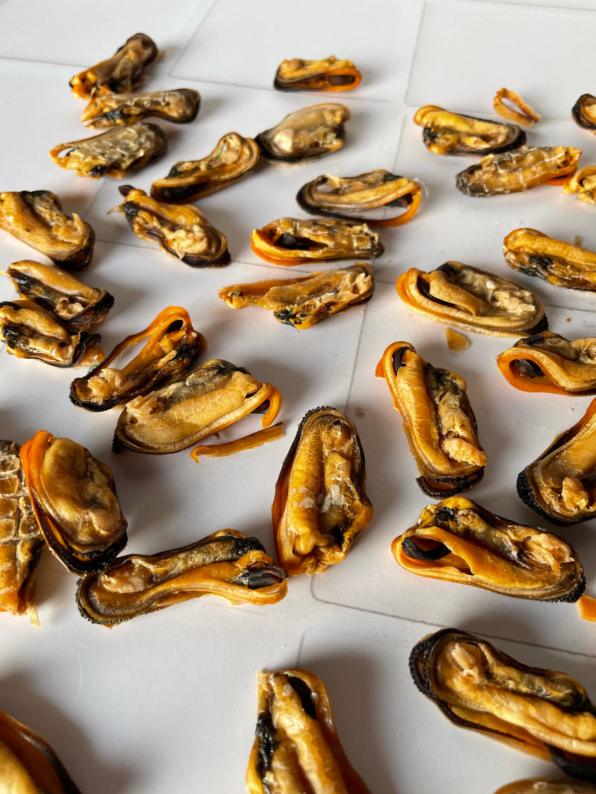 Mejillones de labio verde