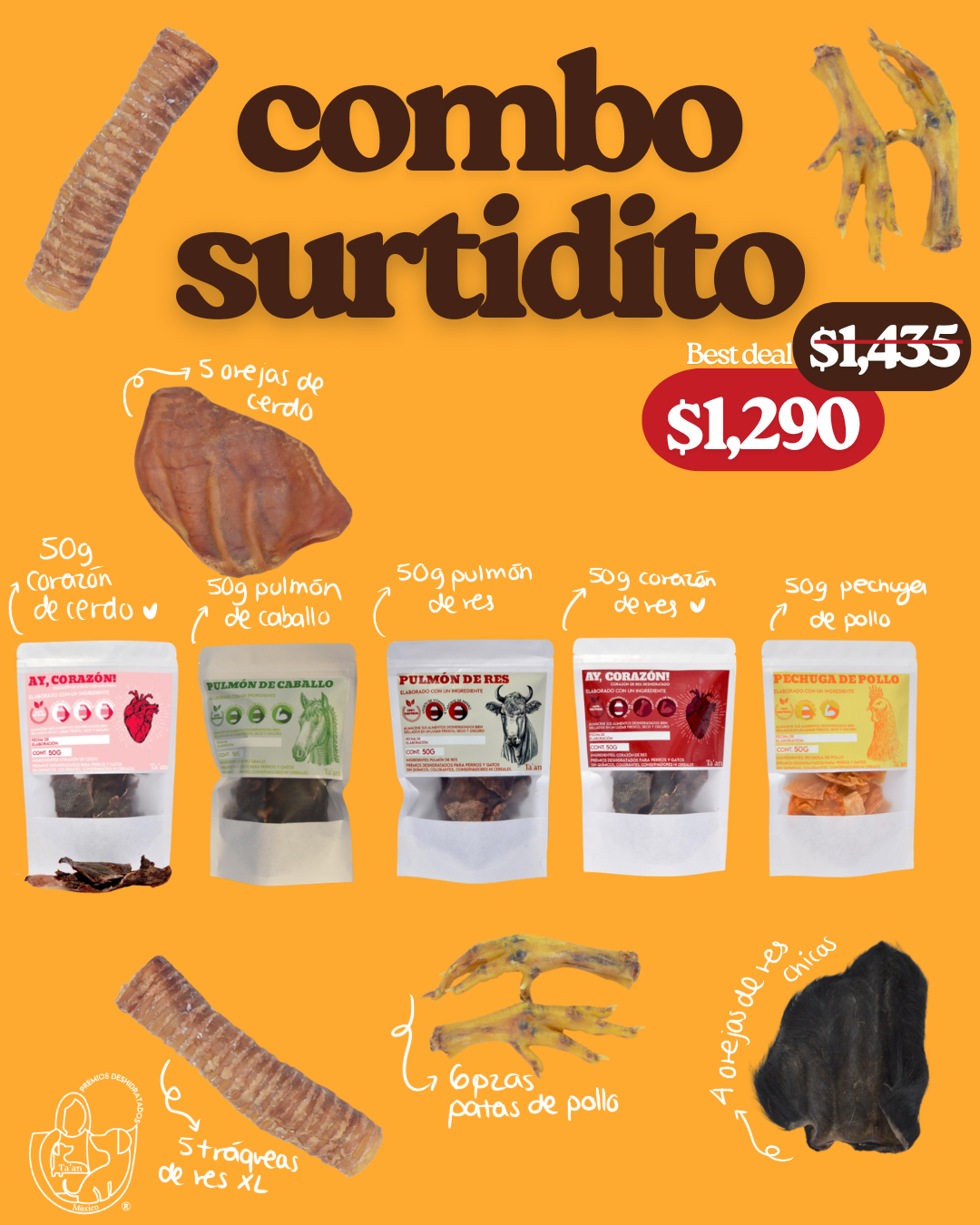 Combo surtidito
