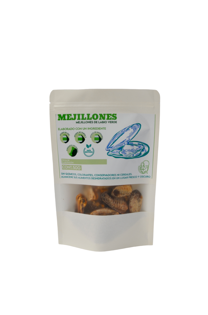 Mejillones de labio verde